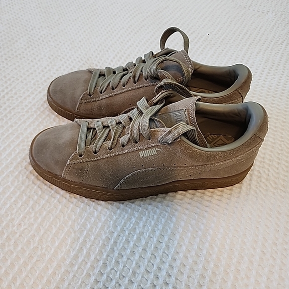 Puma Classic Suede Vetiver Shoe Mens 6 - Picture 3 of 7